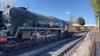 SR Merchant Navy Class 35006 Peninsular amp Oriental GWSR 20423 [upl. by Samid]