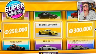 ABRIENDO 50 RULETAS SUPER y NORMALES DE FORZA HORIZON 5 💥 [upl. by Napra]