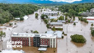 Examining Hurricane Helenes shocking impact in North Carolina [upl. by Nafis]