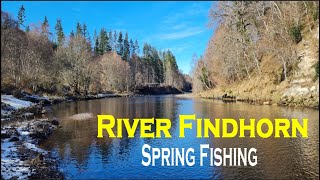 SALMON FISHING  River Findhorn  Spring  Scotland  2023 [upl. by Miculek]