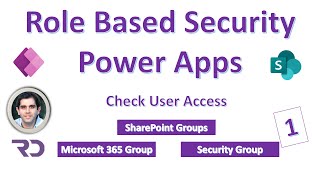 Implementing Role Based Security in Power Apps [upl. by Akit751]