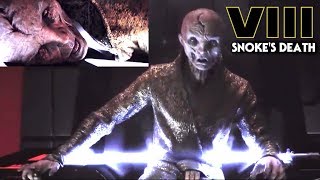 Snokes Death amp Mystery Explained By Rian Johnson Star Wars The Last Jedi [upl. by Dlopoel]