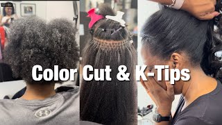 K Tip Extensions for Black Women My First Time [upl. by Menard]