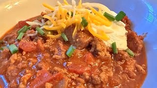 3 Meat No Bean Chili The Best Chili Ever Plus our secret ingredient ￼ [upl. by Rachel273]