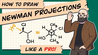 How to Draw Newman Projections  Easy StepbyStep Guide [upl. by Nylacaj868]