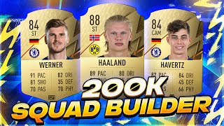 BEST META 200K TEAM STARTER SQUAD BUILDER TO GET MORE WINS  FIFA 22 [upl. by Diannne]