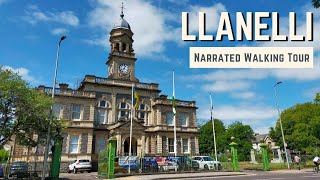 LLANELLI Carmarthenshire  4K Narrated Walking Tour  Lets Walk 2023 [upl. by Ara]