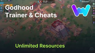 Godhood Trainer 1 Cheat Unlimited Resources [upl. by Justen]