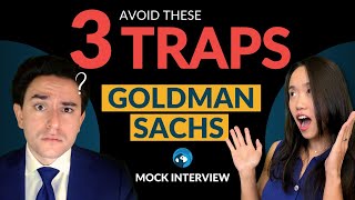 Goldman Sachs Investment Banking Mock Interview Avoid These 3 Traps [upl. by Gabrielson952]