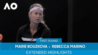 Linda Noskova v Marie Bouzkova Highlights  Australian Open 2024 First Round [upl. by Sivla]