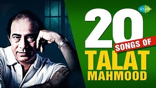 Top 20 Songs Of Talat Mahmood  তালাত মাহমুদের সেরা ২০টি গান  HD Songs  One Stop Jukebox [upl. by Hildebrandt]