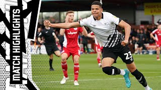 HIGHLIGHTS I Accrington Stanley Vs Derby County [upl. by Duwe]