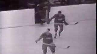 1964 Leafs Red Wings Stanley Cup pregame on HNIC [upl. by Scherman]