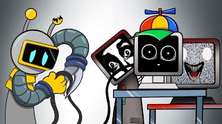 Incredibox Sprunki comparison Battle  CREEPY PHASES SPRUNKIES Fun Bot vs Mr Fun Computer [upl. by Lindon580]