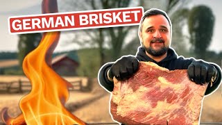 BEEF BRISKET IM GERMAN OVEN GRILLEN  Klaus grillt [upl. by Bail309]