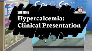 Hypercalcemia Lesson Clinical Presentation Part 1  Sketchy Medical  USMLE Step 2 CK [upl. by Eniawtna177]