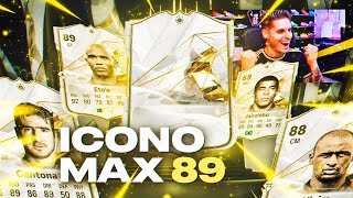 ABRO MUCHOS ICONOS MAX 89 ASEGURADO  FC 24 [upl. by Thornton]