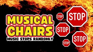 Floor is Lava musical chairs music with stops 🔥 musical chairs game [upl. by Yetti891]