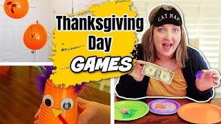 7 THANKSGIVING Day Games For ALL AGES  TURKEY GAMES FOR KIDS [upl. by Ervine]