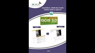 QGIS 30  SOLUCIÓN AL ERROR DEL PLUGIN PROFILE TOOLS en QGIS 30 [upl. by Magdau569]