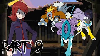 Legendary Beasts of Burned Tower  Pokémon HeartGold  Part 9 [upl. by Johppah]