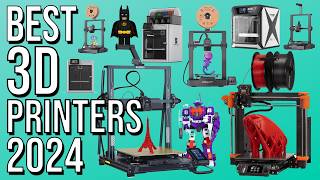 BEST 3D PRINTERS of 2024  TOP 5 BEST 3D PRINTER for 2024 [upl. by Jecoa]