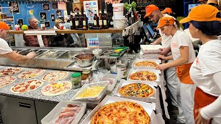 Vignola best Pizzeria  Busy Saturday Night Modena Italy pizza [upl. by Rezeile37]