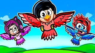 ROBLOX pero SOMOS UNA FAMILIA DE PAJAROS 2  Karim Juega [upl. by Alaikim]