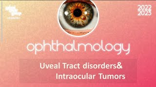 L 2529 part 2 Uveal tract disorders and intraocular tumors  Ophthalmology [upl. by Aala]