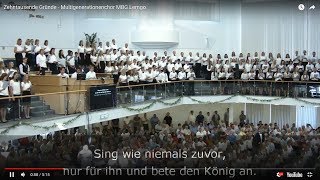 Zehntausend Gründe  10000 Reasons  Multigenerationenchor 30 Jahre MBG Lemgo [upl. by Llenet251]