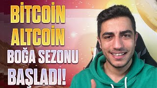 BOĞA SEZONU HAYIRLI OLSUN BİTCOİN  ETHEREUM  BRN  ARKM  BİTCOİN DOMİNANCE ANALİZ [upl. by Lexy934]