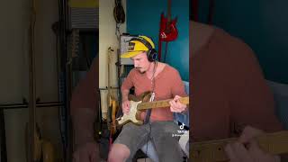 Time  Pink Floyd Solo I love playing this solo guitar pinkfloyd davidgilmour fyp [upl. by Anitel]