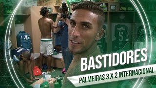 BASTIDORES  Palmeiras 3 x 2 Internacional  Copa do Brasil 2015 [upl. by Nylanej]