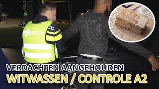 Politie  Verdachten van witwassen aangehouden  Controle snelweg A2 te Brabant [upl. by Vittoria626]