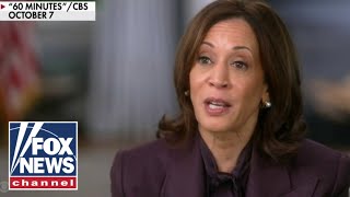 CBS fires back over deceitful editing allegations of Kamala Harris 60 Minutes interview [upl. by Turmel]