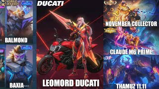 CLAUDE M6 PRIME ARLOTT COLLECTOR THAMUZ 1111 LEOMORD DUCATI PAQUITO FINAL MVP MARTIS STARLIGHT [upl. by Nolrah]