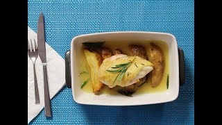 Gjoks pule me patate furre  Chicken breast with potato [upl. by Sidras]