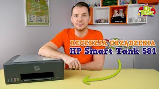 Drukarka atramentowa z systemem CISS HP Smart Tank 581  DrTuszpl [upl. by Siuqramed509]