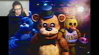 Five Nights at Freddys Movie Horror Animation VHS Reaction [upl. by Noman993]