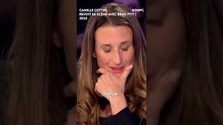 Camille Cottin et Brad Pitt toute une histoire  ❤️ onpc shorts [upl. by Ancier319]