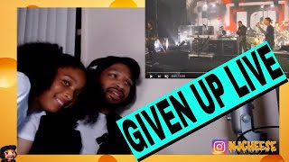 Linkin Park  Given Up Live at AOL Music Sessions VIDEO REACTION BY NJCHEESE [upl. by Neerroc]