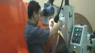 Friction Saw Blade Sharpening Machine [upl. by Sueddaht]