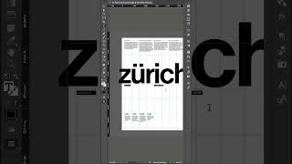 Swiss style typography poster design study quotzürichquot in A3 typography posterdesign swissstyle [upl. by Haila616]