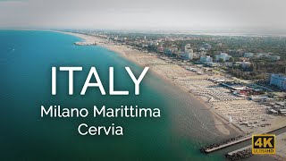 Cervia Milano Marittima  Italy  Amazing 4k video [upl. by Adnav]