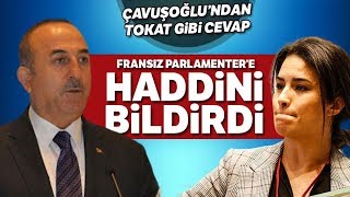 Bakan Çavuşoğlu Sert Çıktı Fransız Parlementerler Salonu Terk Etti [upl. by Luciana]