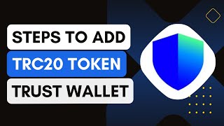 How To Add TRC20 Tokens To Trust Wallet 2024 [upl. by Gereron]