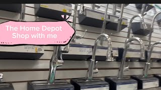 The Home Depot  shop with me [upl. by Nahtnoj]