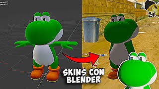 ✅ COMO HACER SKINS PARA GTA SAN ANDREAS CON BLENDER BIEN EXPLICADO  2021✅ [upl. by Enedan]