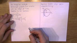 Matematik 4  Integraler del 6  Grundläggande volymberäkning [upl. by Tomkiel]