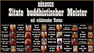 Zitate buddhistischer Meister  mit erklärenden Texten  Hörbuch [upl. by Aerda265]